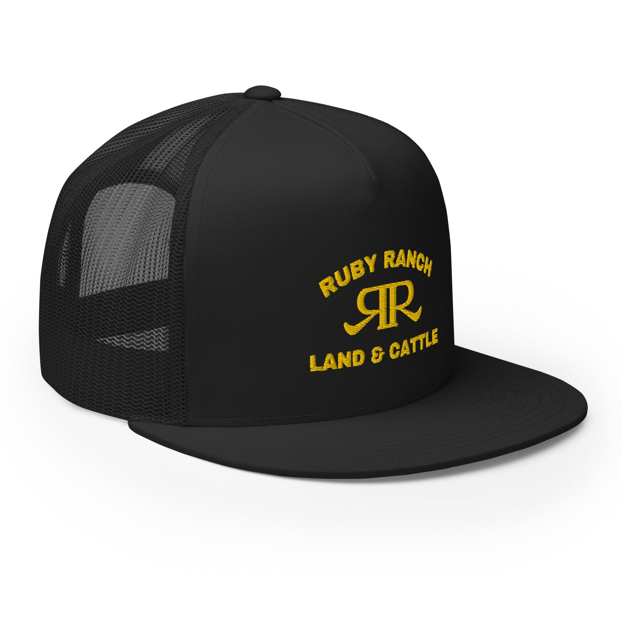 Ruby Ranch "Land & Cattle" Flat-Bill Trucker