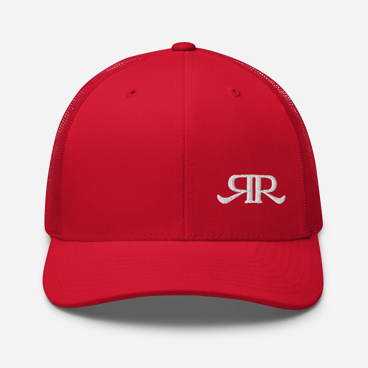 ANTHROPOLOGIExWyeth rusty red rancher hat. O/S retro-trucker-hat-brown-khaki-  main image 3